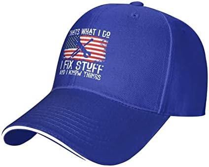 To je ono što ja radim popravljam stvari i znam stvari pokloni bejzbol kape za muškarce kamiondžija šešir šeširi za sunce ribolov šešir Tata šešir