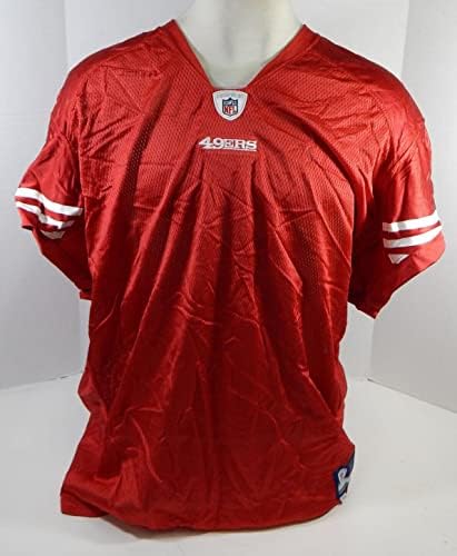2011 San Francisco 49ers Blank Igra izdana Crveni dres Reebok XXXL DP24159 - Neincign NFL igra Rabljeni dresovi
