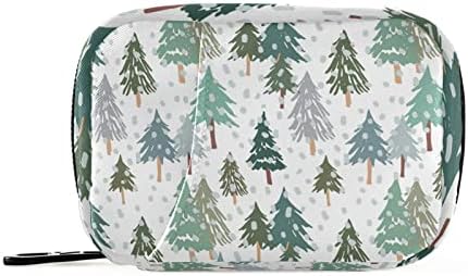 Božićna torba za šumske pilule torba za pilule kutija za organizatore sa patentnim zatvaračem prenosiva futrola za vitaminske suplemente