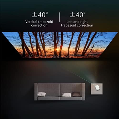 Debeli T2 MAX projektor 1080p Mini LED prijenosni WiFi Full HD projektor 4K 1920 * 1080p Keystone korekcija za dom