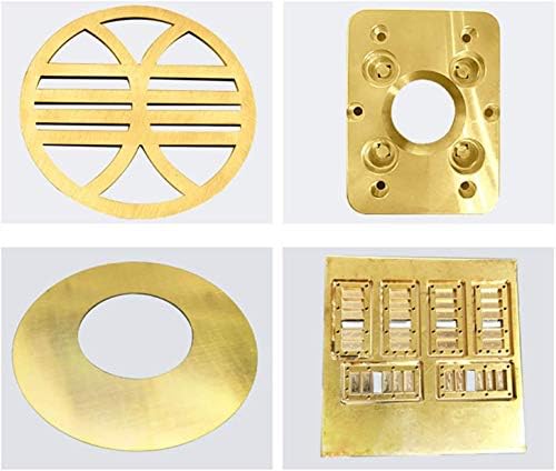 SYZHIWUJIA metalna bakarna folija bakarna traka za limove u različitim veličinama Mesingana tanka ploča može se koristiti sa mesinganom