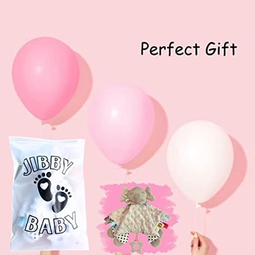 Jibby Baby Lovey Security Baby Deca: Super Mekani i izdržljivi dodatni predmet za dojenčad sa prstenom za zube i umiranja vrpce savršene