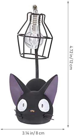 BESPORTBLE Resin cat design Lamp, Anime Cats Tabela Lamp - Creative Night Light Cat Lover pokloni soba dekor za djecu djecu prijatelji