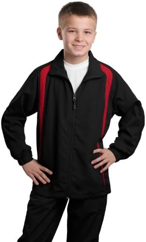 Sport-Tek YST60 Omladinska jakna u boji Raglan
