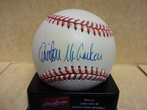 Quinton McCracken Mariners / Twins / Rays A.L. potpisan A.L. Baseball W / COA