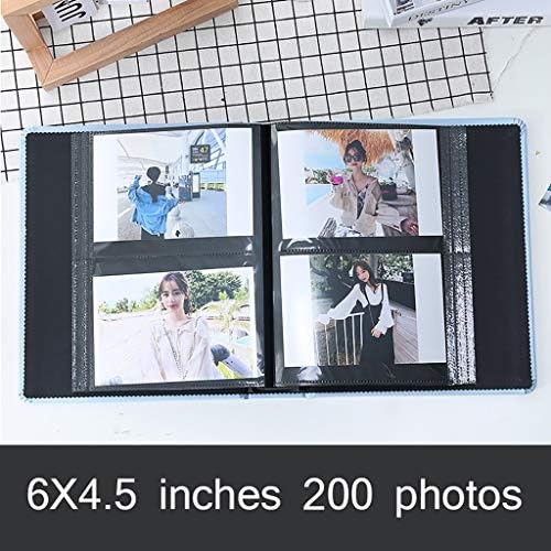 Foto album 200 listova 6x4,5 inča Interstitacionalna crna unutrašnja stranica Romantični par album