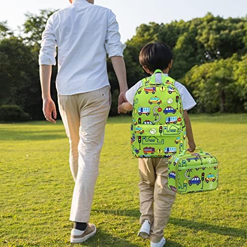 CAMTOP ruksak za djecu, ruksak za predškolsku djecu sa kutijom za ručak za djecu u vrtiću Školska torba za knjige