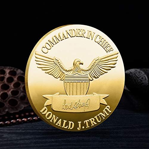 2pcs Trump Coin 2024 The Ovenge Tour - American Eagle Komemorativni novčići kolekcionari poklon zlato + srebro