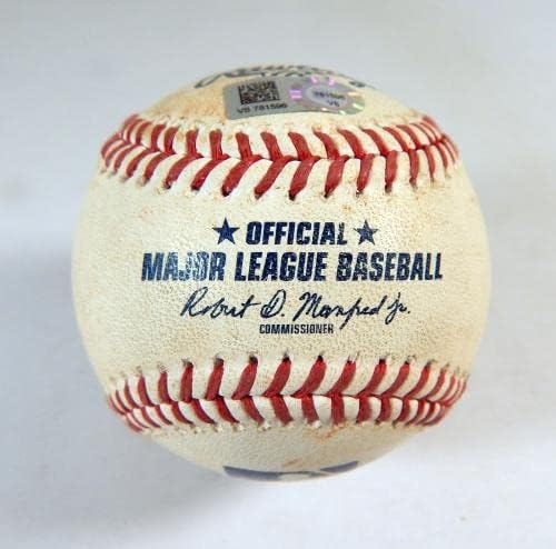 2021 Toronto Blue Jays Marlin Igra Rabljeni Baseball Anthony Bass Marcus Semien Faul - Igra Polovne bejzbol