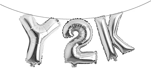 Y2K Party Decocticals ranih balona za ružičaste zabave za djevojke, Y2K tematske balone za teens za tinejdžere, Y2K 2000S rođendanski