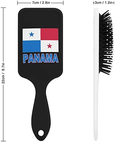 Ponos Paname - Panamska zastava Četkica za kosu slatka četkica za jastuk za jastuk za muškarce za muškarce