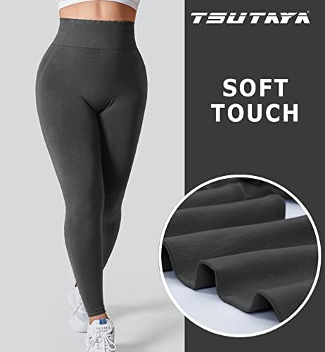 Tsutaya bešavna vježba za vježbanje za žene Tummy Control Butt dizanje visokog struka ženske teretane joge hlače