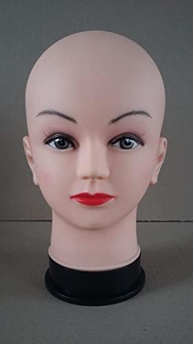 ngruama8 Mannequin Head Mannequin Head, realistična glava manekena, grudi, držač glave perike, koristi se za izlaganje perike i modeliranje