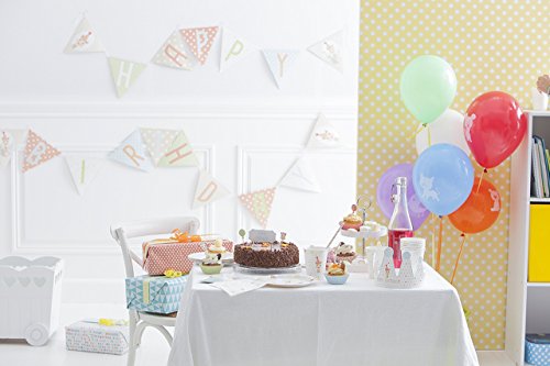 Sophie La Girafe Dječiji rođendanski ukrasi potrepštine za zabavu za 12 dječijih papirnih proizvoda džungla životinjski tanjiri šalice salvete pribor za pozivnice Banner baloni torta / Cupcake Toppers Crown 110 komadni komplet