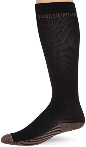 Travel Med. Bakrene utropane čarape za kompresiju, crna, jedna veličina