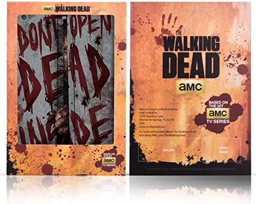 Dizajni za glavu Službeno licencirani AMC The Walking Dead Lurk Daryl Dixon Kožna knjiga Novčanica Komunalni poklopac Kompatibilan