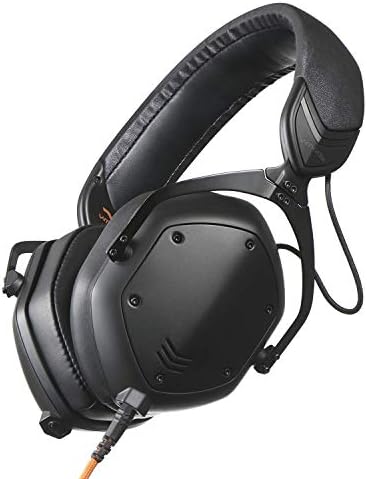 CrossFade M-100 glavna slušalica za uho - Matte Black & V-moda XL jastuci za slušalice za prekomjerne uši - crna