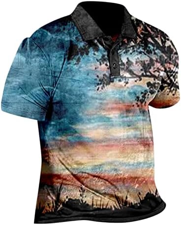 Muške Polo majice kratki rukav Golf Polo Casual Atletski lagani majice za tenis planinarenje Golf majice Tops