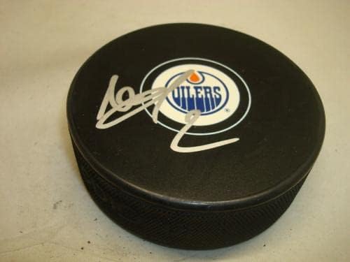 Andrej Sekera potpisao Edmonton Oilers Hockey pak s autogramom 1A-autogramom NHL Paks