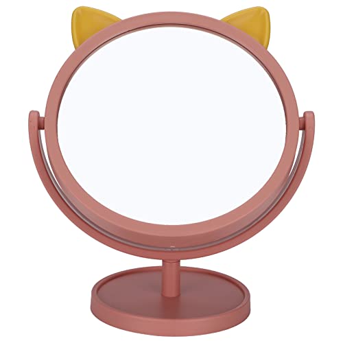 Yosoo ogledalo za šminkanje, podesivo jasno izvrsno Fleksibilno praktično slatko malo ogledalo visoke definicije stolno ogledalo za toaletni sto, radni sto, kupatilo, spavaću sobu