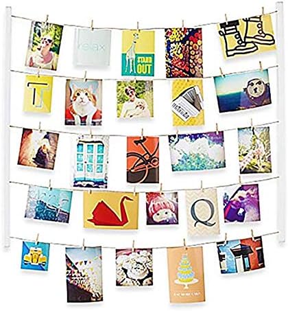 DurReus 100 pakovanja Mini prirodne drvene štipaljke za odjeću DIY dekoracija Doma zidni viseći zanati kopče držač za fotografije