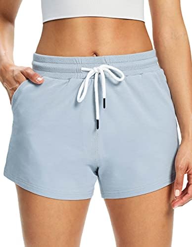 Specijalni šorc od znoja za žene pamučne kratke hlače sa džepovima koji rade dukseci Lounge znojenje joggers