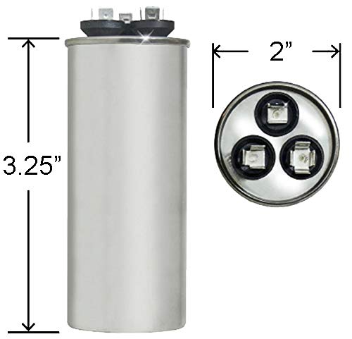 ClimaTek okrugli kondenzator-odgovara Janitrol # B9457-8700 / 30/5 UF MFD 370/440 Volt VAC