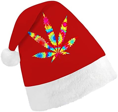 Korov šareni Art Božić šešir Santa kape Božić Tree dekoracije Holiday Decor pokloni za odrasle žene Family Men