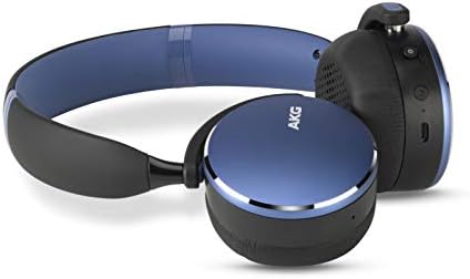AKG Y500 Sklopivi bežični Bluetooth slušalica - plava
