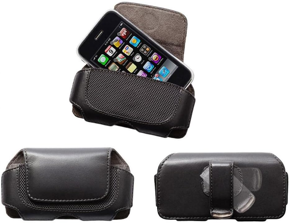 Clip Case Remen Kožni poklopac torbice Nose zaštitni kompatibilan sa Kyocera Duraxe Epic - Duraxv Extreme - događaj - Hydro Plus