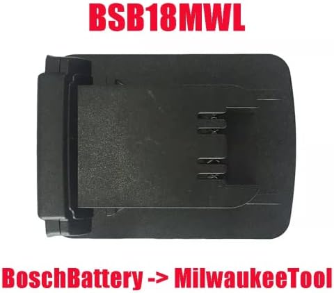 BSB18MWL litijum-jonska adapter za napajanje baterije za Milwaukee 18V M618 alate pomoću Bosch 18V litijum bate