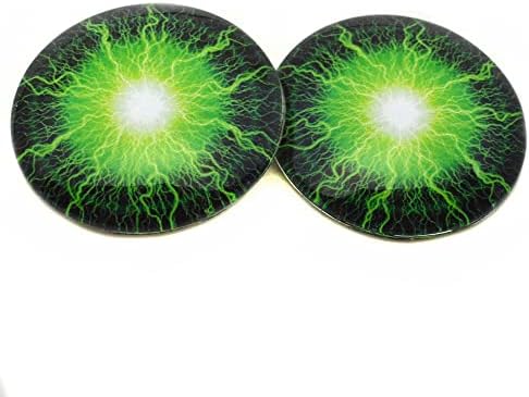 Zeleno osvjetljavanje rafale elektrificirajućim očima 6mm do 60 mm tehnologiju fantastični nakit Izrada umjetničkih lutki dijelovi taksidermjerna skulptura swepback cabochons