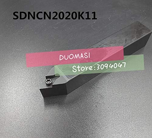 FINCOS SDNCN2020K11 20 * 20 * 125mm metalni Strug alati za sečenje strug CNC alati za struganje eksterni držač alata za struganje S-Type SDNCN -: SDNCN2020K11)