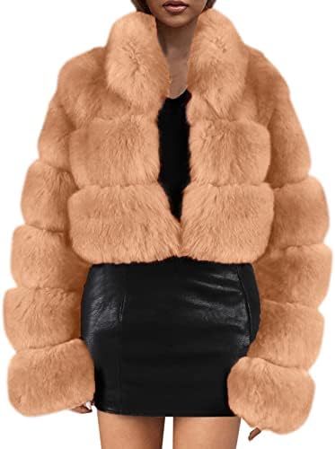 Ženski zimski kaput jakne jakne s dugim rukavima, kratki topli zaplaćeni kaputi hladni vremenski jakne