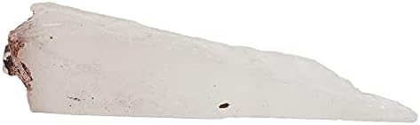 49 ct. Prirodni hrapav sirovi jasan bijeli kremenski kamen za tumnjujući, kabiranje, kristalno ozdravljenje, dekor i ostalo FD-836