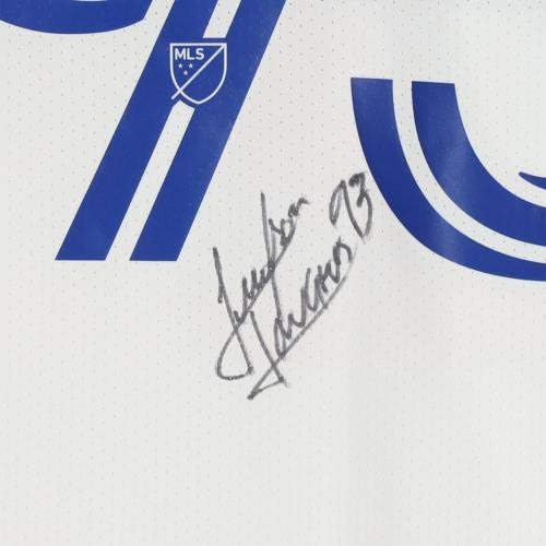 Judson San Jose Earthquakes AUTOGREMENTNI MAČNI KORISNIK 93 Bijeli dres iz sezone 2020 MLS - nogometnih dresova autografa