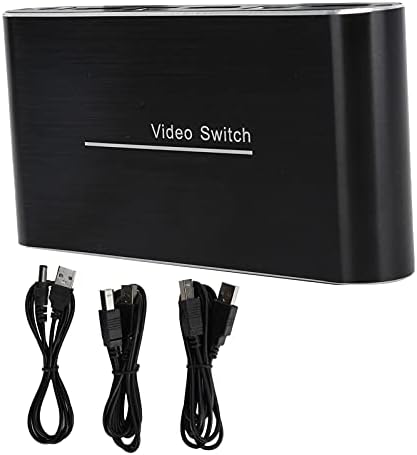 Zopsc KVM Switch HDMI 2W USB Power multimedijalni interfejs visoke definicije 3840 X 2160 rezolucija Plug and Play podrška 4K audio