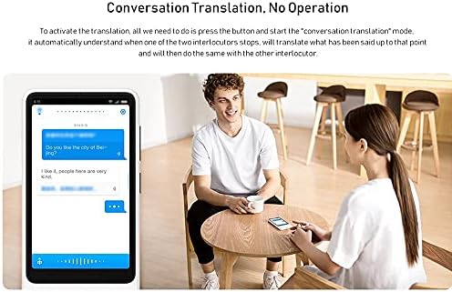 EYHLKM Translator AI glasovni prevod dodirni ekran 4G/WiFi / Sim 8MP kamera za prenošenje fotografija na više jezika