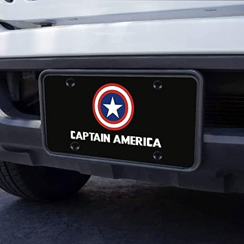Crni metal Fit Captain America Licenca Tabela, tavača heroja, prvi izbor heroja navijača