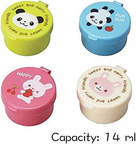 Kikyouya Bento kutija dodatna oprema sa mini kontejnom, slatka hrana za hranu-4 vrste se postavljaju ručak za djecu i odrasle