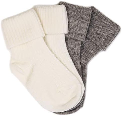 Vunene čarape za bebe od Woolino, perive Merino vune dojenčad za malu djecu dječje čarape, novorođenče do 6 godina
