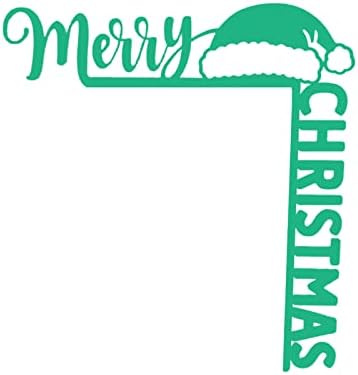 NSQFKall Božićna okvira vrata Dekoracija i zanimljivi dekor za zabavu Dobavljači za zabavu Xmas Poklon Božićni ukrasi za domaća vrata Prozori i zidovi Božićne minijature Garland