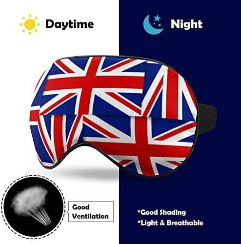 Zastave maskama Ujedinjenog Kraljevstva s podesivim remen laganim udobnim očima za spavanje