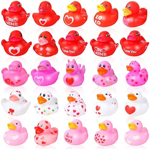 120 pakovanje 2 inčne vjenčane gumene patke sakupljaju 26 mini gumene patke kupatilo igračka svadbena zabava plutaju patka za tinejdžer