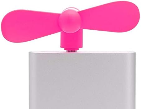 LXQGR prijenosni ručni ventilator prijenosni micro USB ventilatorski hladnjak za mobilne uređaje za mobilne uređaje, vertice, narandžaste