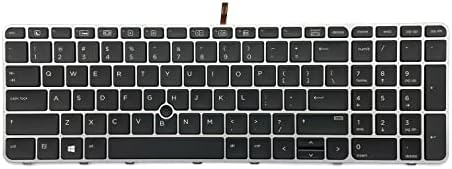 Novi američki raspored Tastatura sa pozadinskim osvjetljenjem za HP EliteBook 850 G3 850 G4 755 G3 755 G4 HP ZBOOK 15u G3 G4 Fit P