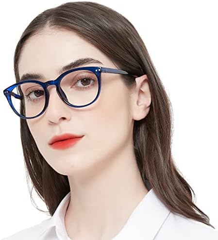 MARE AZZURO velike okrugle Bifokalne naočare za čitanje žene čitači blokiranja plavog svjetla 1.0 1.25 1.5 1.75 2.0 2.25 2.5 2.75