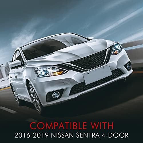 Huray sklop farova za -2019 Nissan Sentra Sedan sa 4 vrata [Halogen tip] suvozačka strana