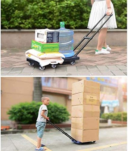 WYFDP kolica za prtljag za teške uslove rada Dolly sklopiva platforma pokretno skladište Push ručni kamion