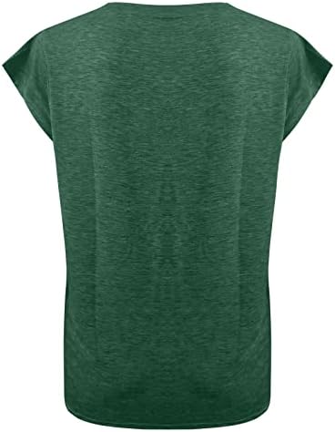 Osnovni bluze za dame Ljeto Jesen bez rukava V izrez Spandex Bluzes Thirts Teen Girls 2023 Odjeća QL